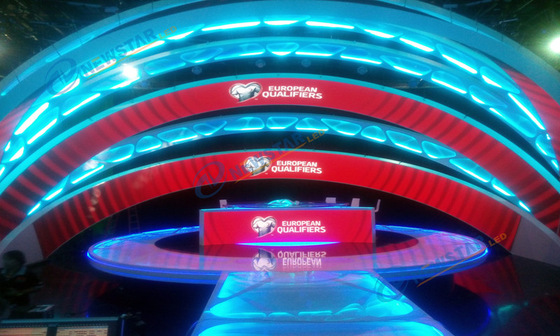 P2 Kryty ekran LED do wypożyczenia Odlew aluminiowy Wyświetlacz LED HD